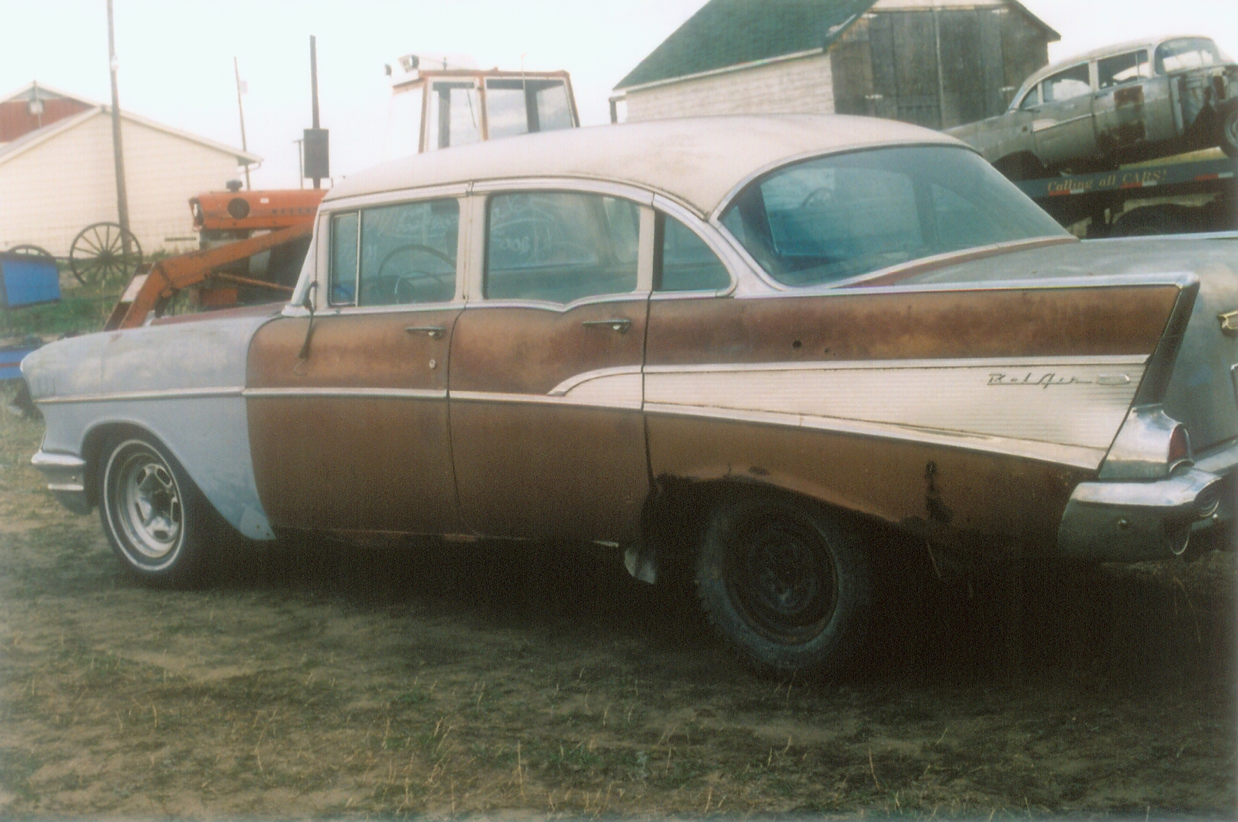 57 Chevy B/A 4 DR Sed 348